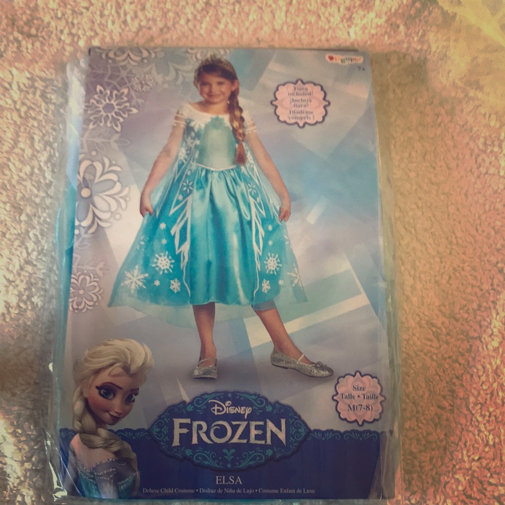 Elsa Delux Child Costume size 7/8
